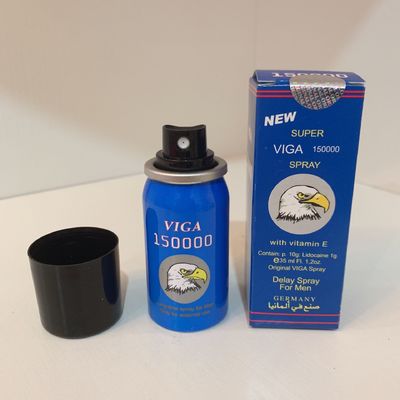 کرم اسپری بلند مدت تقویت کننده جنسی Super Viga 150000 اسپری تاخیری برای مردان