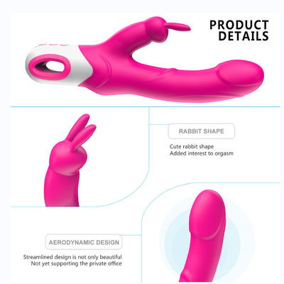 Silicone Dildo Honey Sex Toys Rabbit Vibrator G Spot SGS تأیید شده است