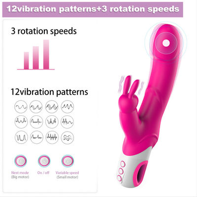 Silicone Dildo Honey Sex Toys Rabbit Vibrator G Spot SGS تأیید شده است