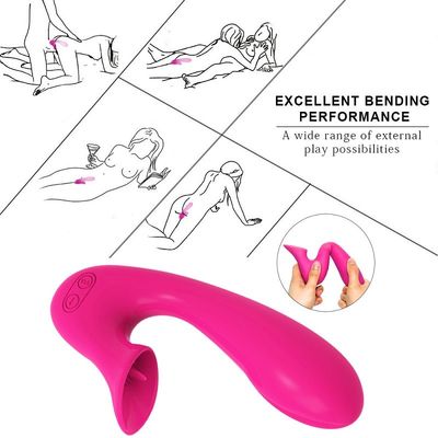 اسباب‌بازی‌های جنسی قابل شارژ G Spot Honey با صدای کم 50dB 12 مدل لرزش