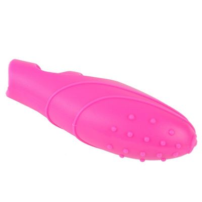 Mini Silicone Lady Clitoris Penis Extender Sleeve 10cm 3 Vibration mode