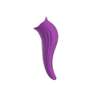 ارتعاشات جنسی رز بزرگسالان نوک پستان قوی Clit مکنده خلاء 12.5cm