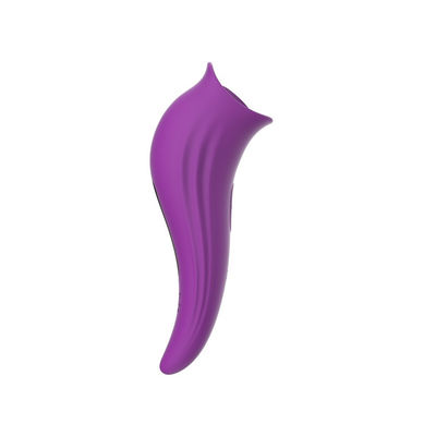 ارتعاشات جنسی رز بزرگسالان نوک پستان قوی Clit مکنده خلاء 12.5cm