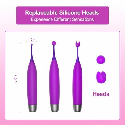 IPX6 ضد آب Clitoral Stimulator با سرعت بالا Clit Pen ROHS تایید شده است