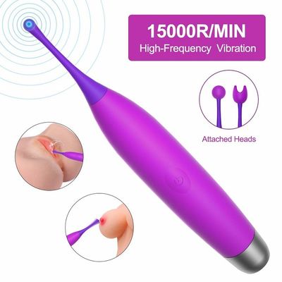 IPX6 ضد آب Clitoral Stimulator با سرعت بالا Clit Pen ROHS تایید شده است