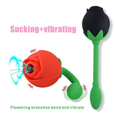 IPX6 Rose Clitoral Sucker Vibrator Sex Toy Vagina G Spot Stimulation Clitoral دستگاه مکیدن