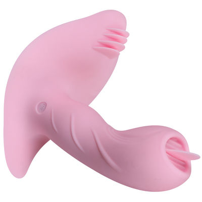 خرگوش Clitoral Stimulator Vibrator جنس اسباب بازی تلسکوپی چرخش گرمایش