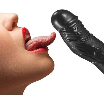 بند بلند کننده اسباب بازی جنسی TPE Real Feel مردانه روی دیلدو 20 سانتی متر