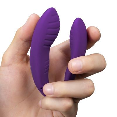 USB شارژی U Shape Womens اسباب بازی های جنسی 10 سرعت 11 سانتی متر طول