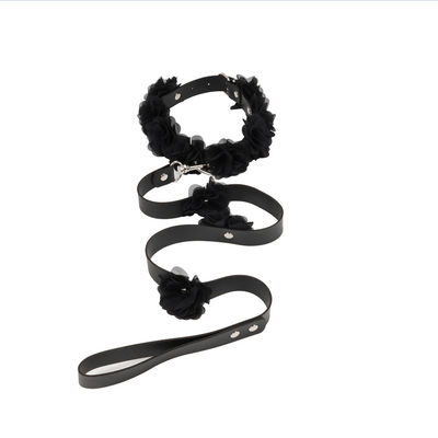 Black Nylon Luxury Bdsm Set Bondage Restraint Sex Toys ROHS تأیید شده است