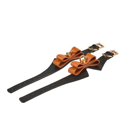 9Pcs چرم SM جنسیت فتیش بند بند دستبند نوک سینه گیره یقه Gag Whip طناب