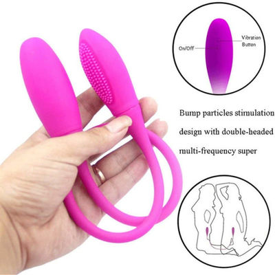 کنترل از راه دور بی سیم LGBT اسباب بازی جنسی دو طرفه Dildo 60mm