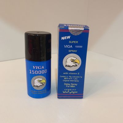 کرم اسپری بلند مدت تقویت کننده جنسی Super Viga 150000 اسپری تاخیری برای مردان