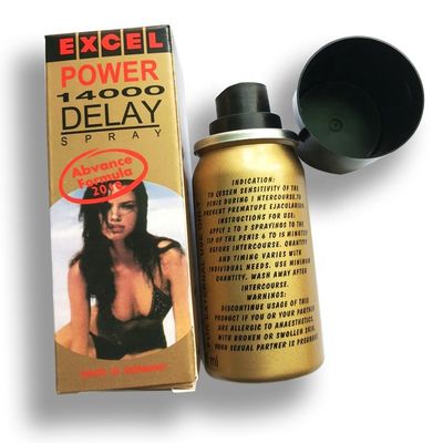 Penis Prolong Long Time Excel Power 14000 Spray Delay 45ml FDA تایید شده است